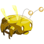 Scaracoiffe Dorée
